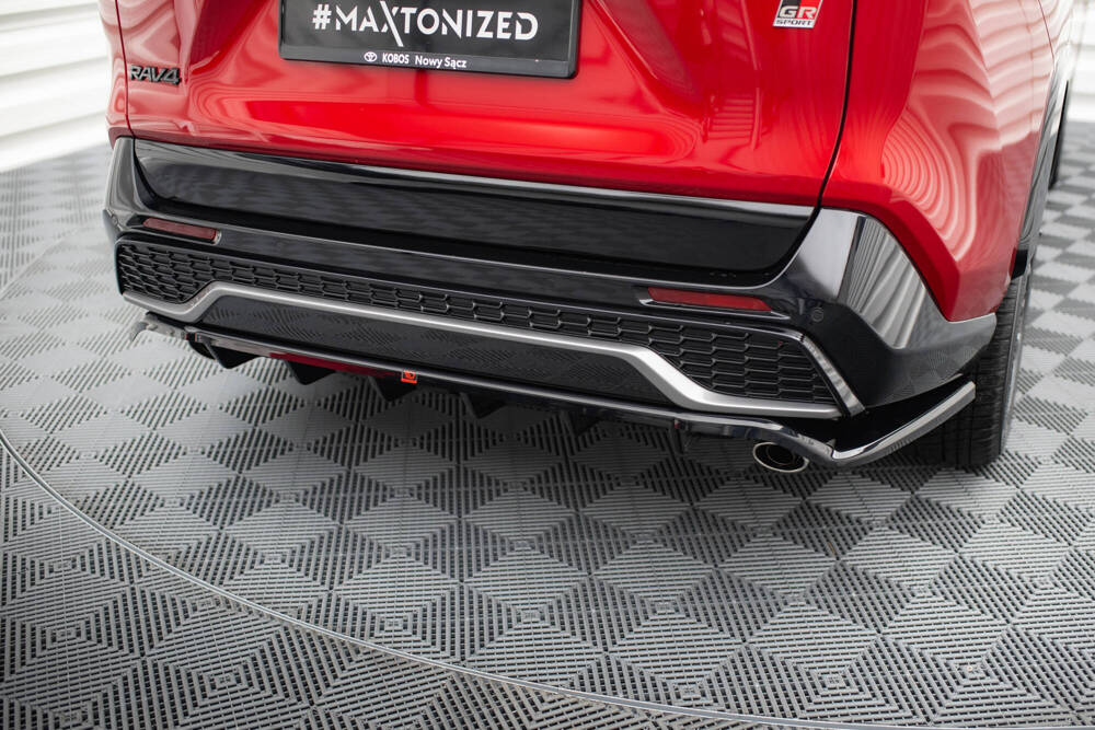 Diffuser Toyota RAV4 MK5 GR Sport Maxton Glans Zwart