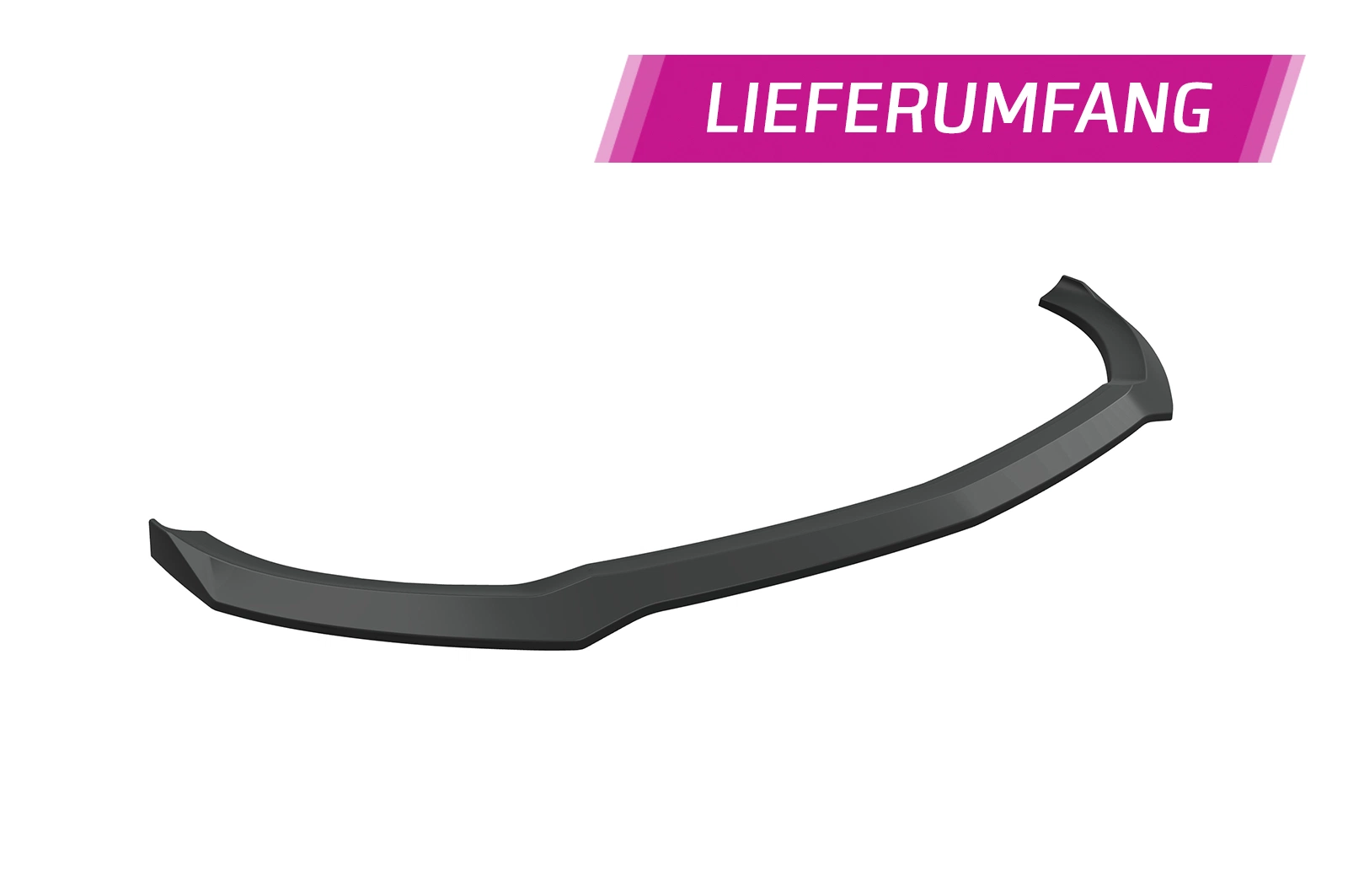 Voorspoiler Mercedes-Benz A-Klasse 177 A35 AMG / AMG-Line glans zwart 2018–2022