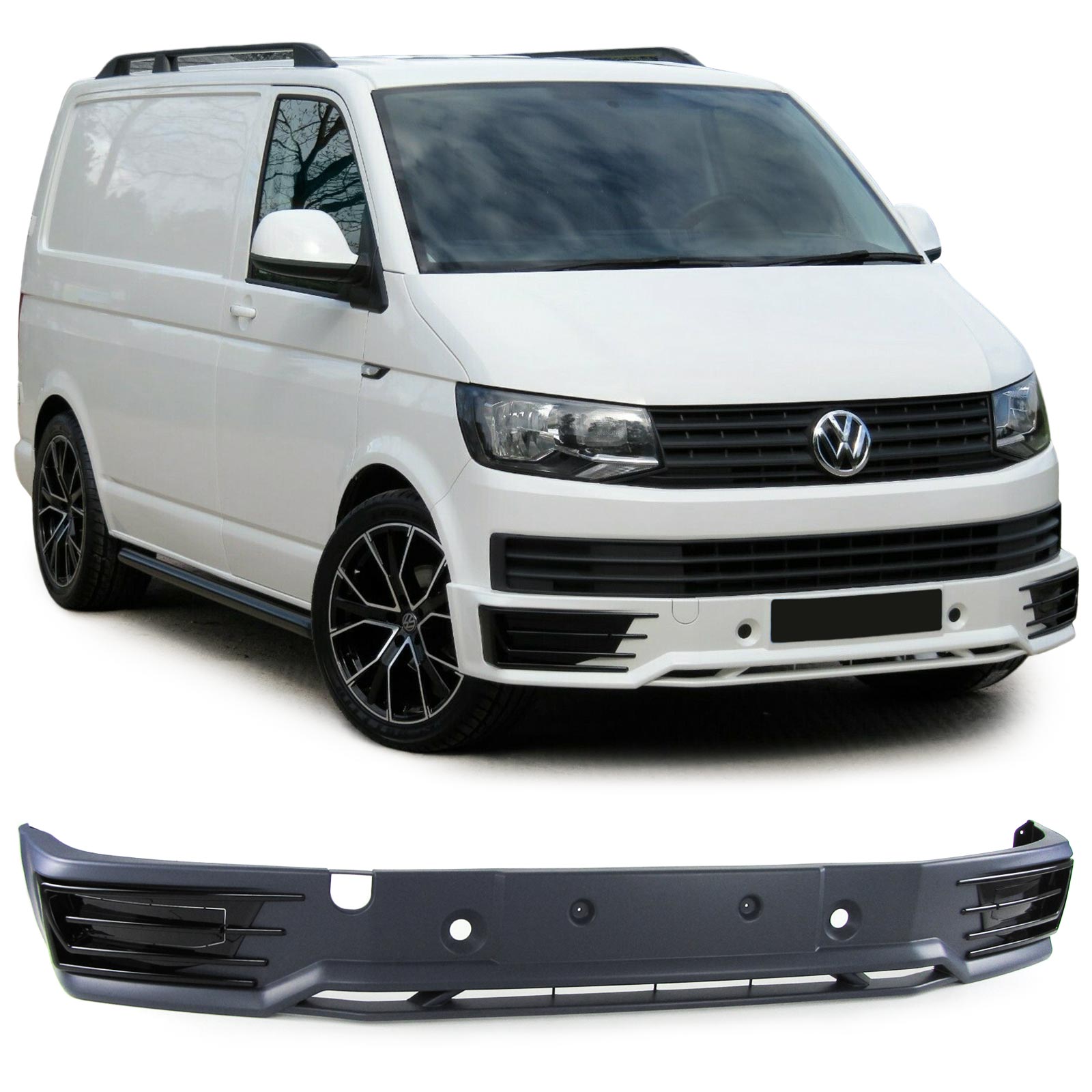 Cupspoilerlip carbon-look Volkswagen T6 Bus CSL149-C