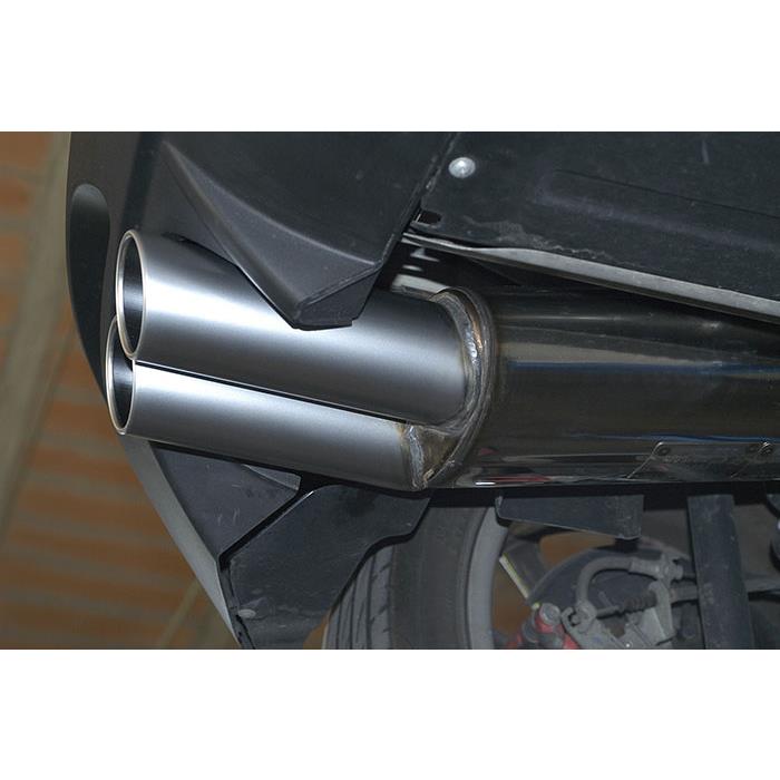 ALFA ROMEO MiTo 1.4i T MultiAir TCT (135 Hp) 2010 -> 2014 Rear exhaust OO80 SATIN FINISH