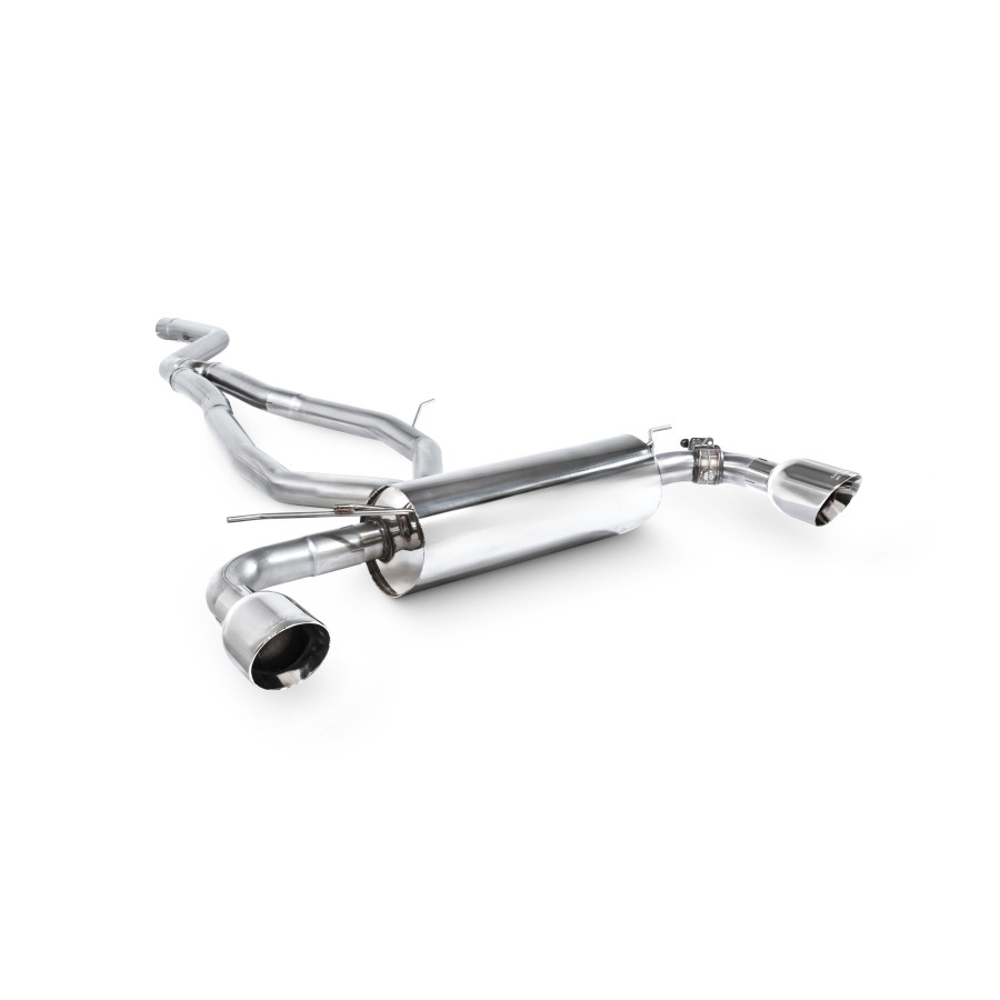Toyota Supra A90 (Inc GR) 3.0T ROW Non-GPF Model Cat-back Polished Daytona Scorpion