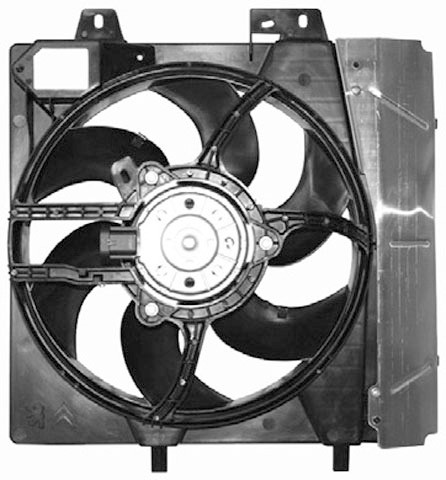 Radiator FAN PEUGEOT 207 06-10 330mm ZIE 11.01 -AC