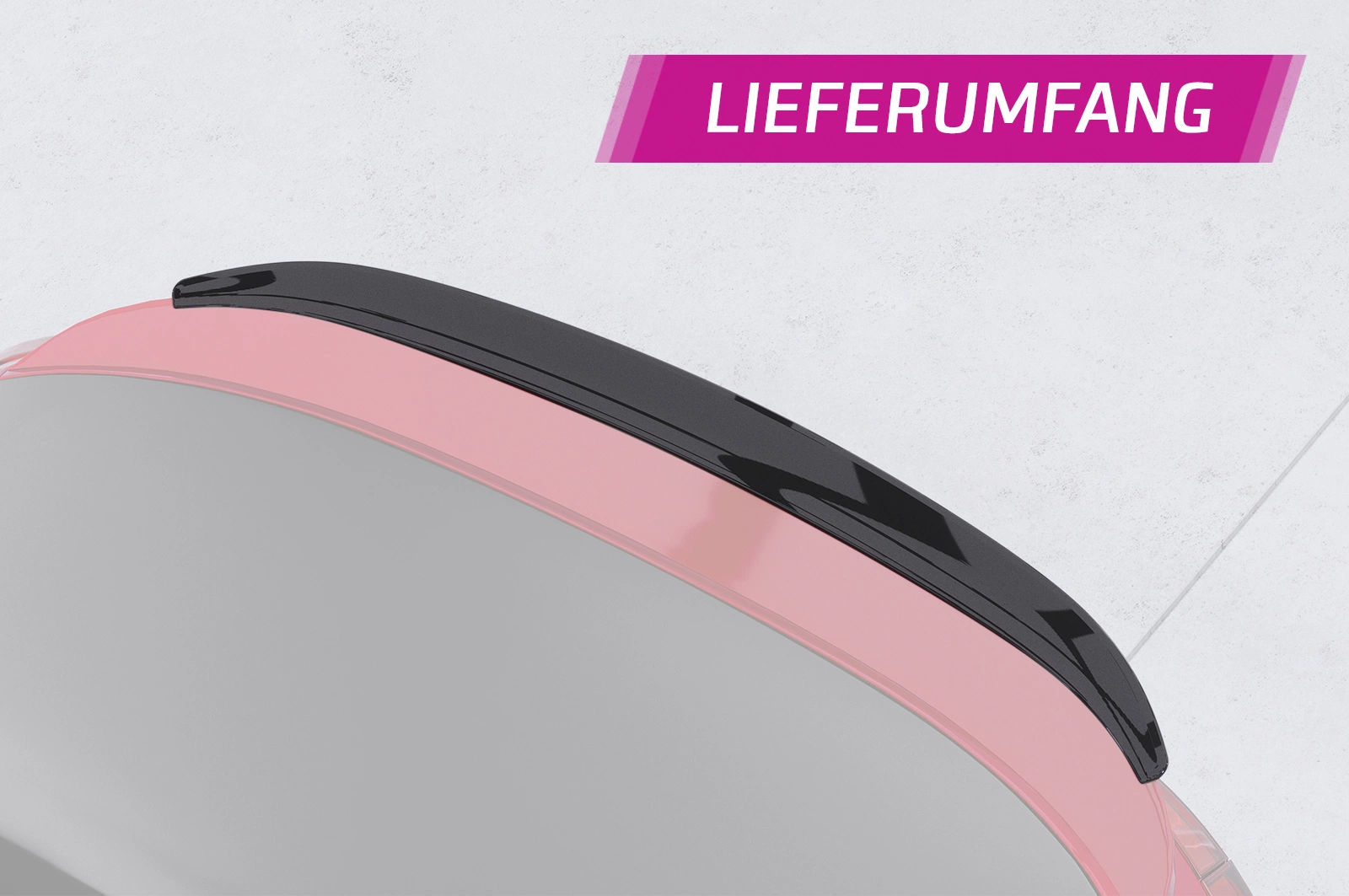 Achterspoiler VW T-Roc (Typ A1) Cabrio Glans Zwart – CSR Automotive – vanaf 08/2019