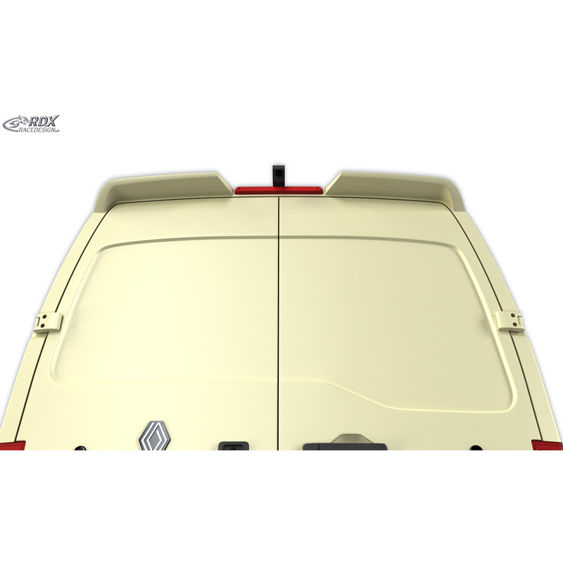 RDX Racedesign Dakspoiler  Renault Master IV / Nissan Interstar 2024- (H2) (met 2 achterdeuren) (PU)