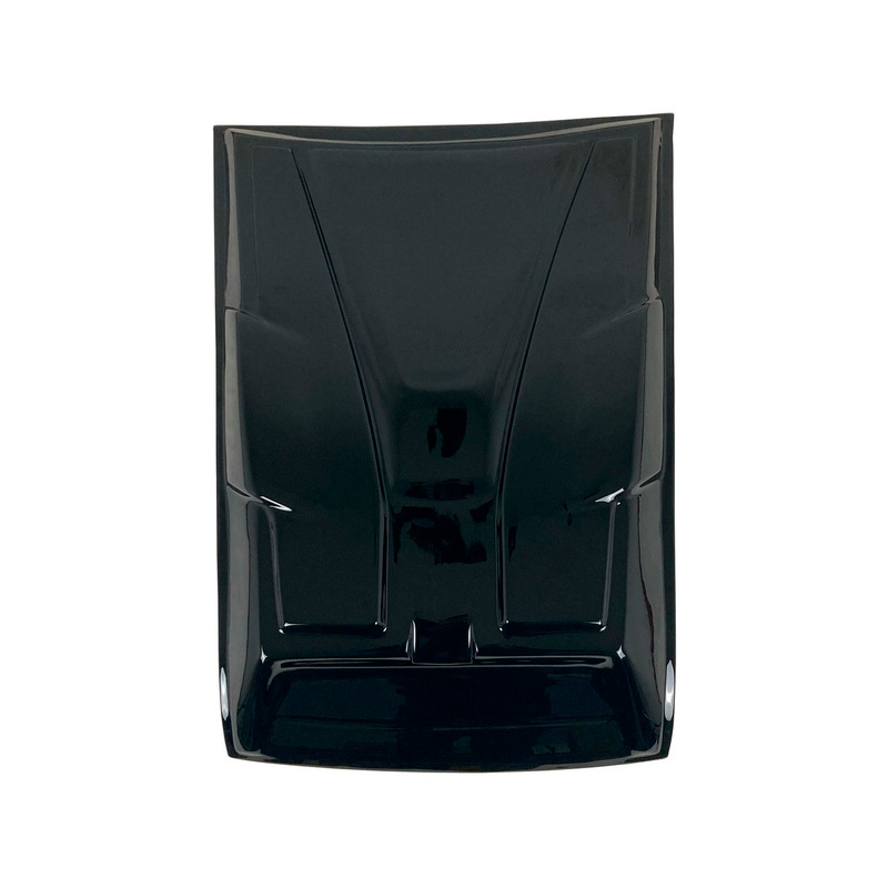 Motorkapluchtinlaat (Scoop)  Nissan Navara NP300 (D23) 2014-2021 - Glanzend zwart