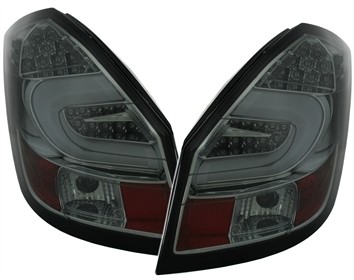 Taillights Skoda Fabia LED 5J 07+ smoke