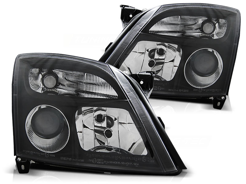 Faros Opel Vectra C/Signum Black/cristal