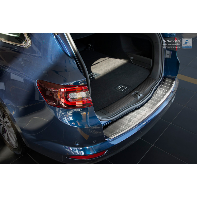 RVS Achterbumperprotector  Renault Talisman Grandtour 2016-2020 & FL 2020- 'Ribs'