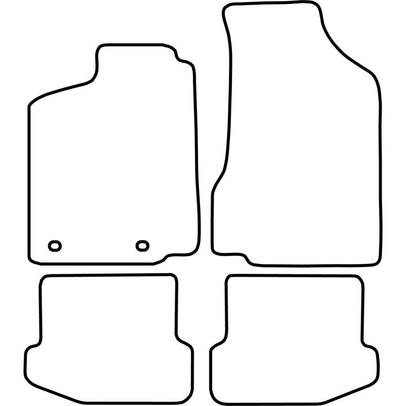Automatten VW Polo 6N 9/94-9/99