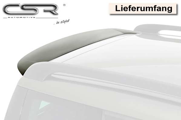 Achterspoiler Skoda Yeti glans zwart