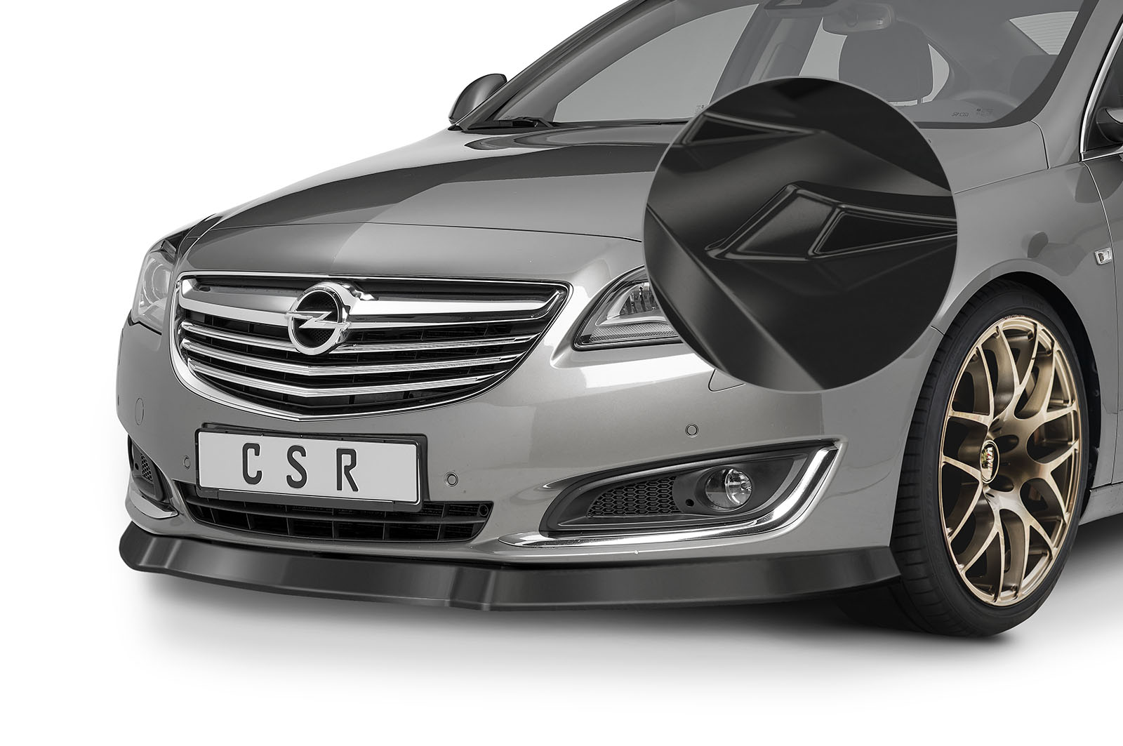Voorspoiler Opel Insignia A Glans Zwart – 06/2013–2017