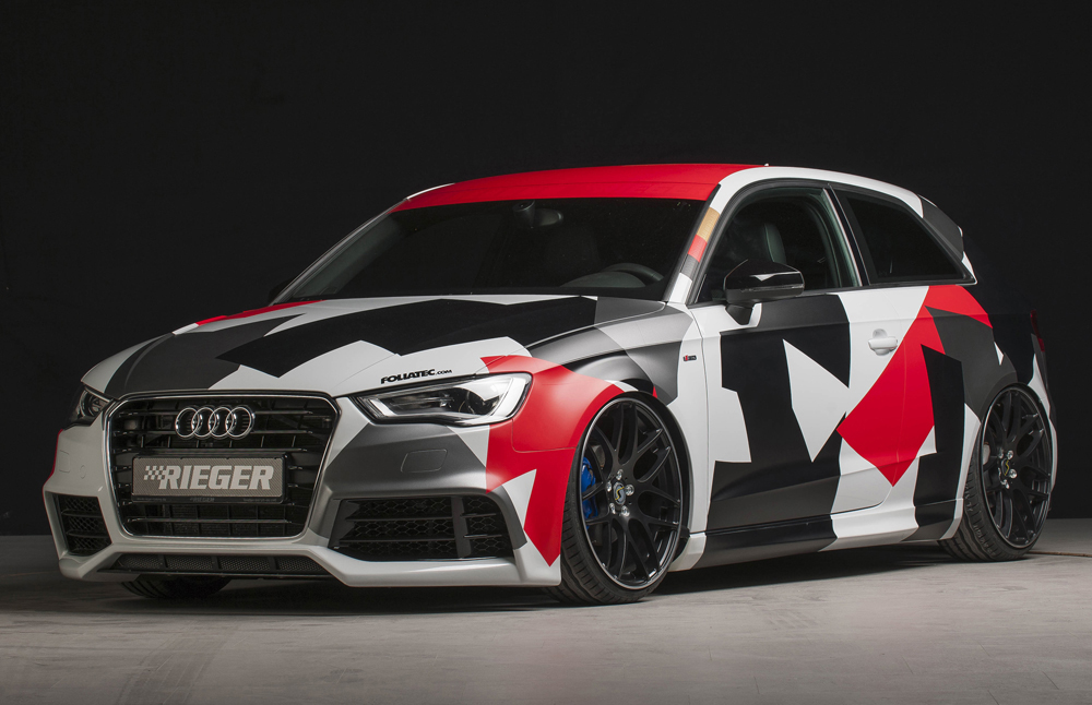 Rieger Zijskirts Audi A3 8V 2012-
