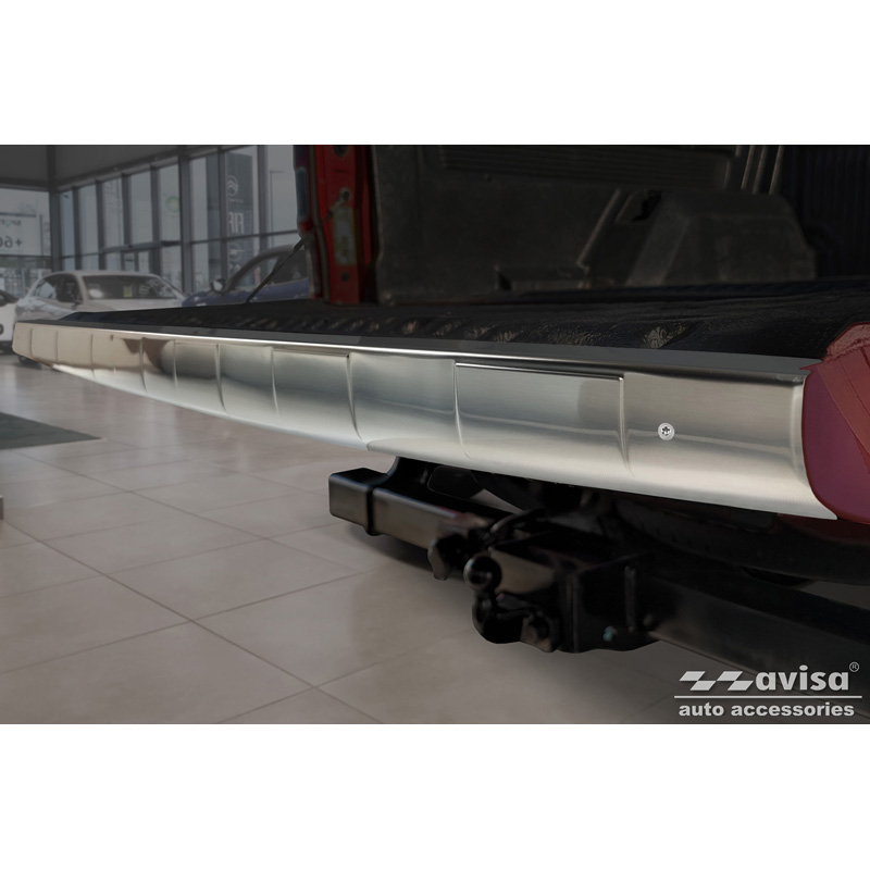 Staal Pickup Achterklep beschermlijst  Ford Ranger 2011-2022 - Zilver