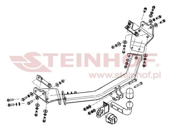 Trekhaak Dodge Journey 2008-....