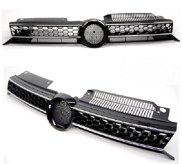 Embleemloze Grill VW Golf VI GTD look 10/08-