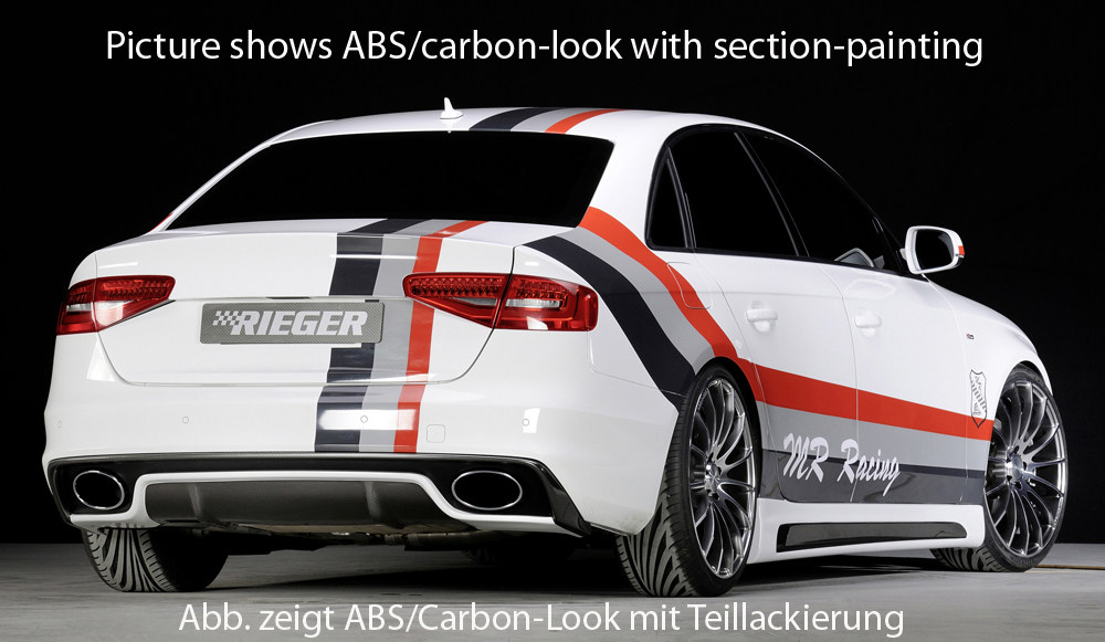 Audi A4 Rear Diffuser Rieger