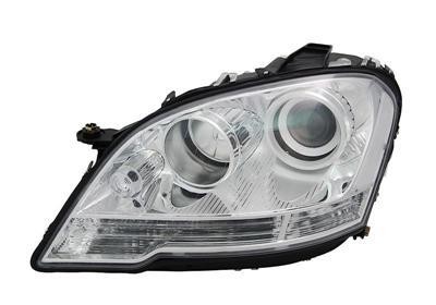koplamp, H7+H7, elektr verstelb, incl stelmotortje, links Merced