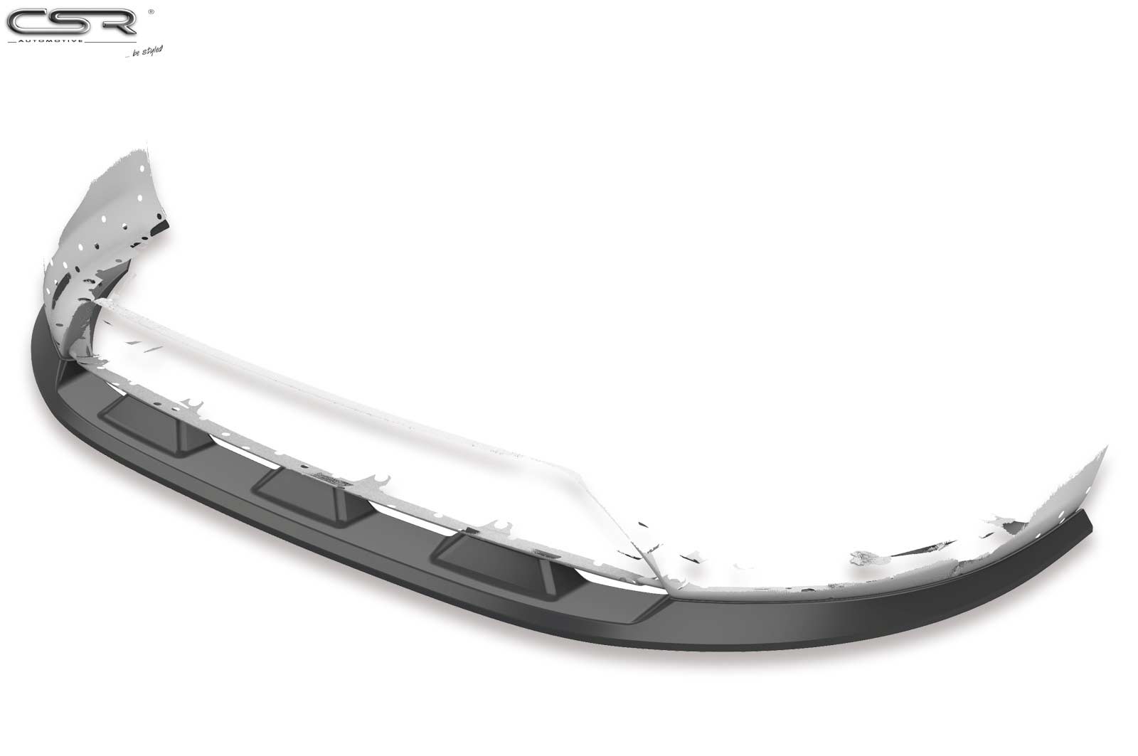 Voorspoiler Toyota Avensis (T27) glans zwart – 2015–2018