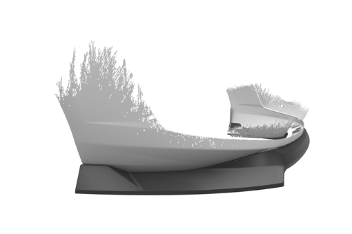 Voorspoiler Ford Transit MK7 Custom