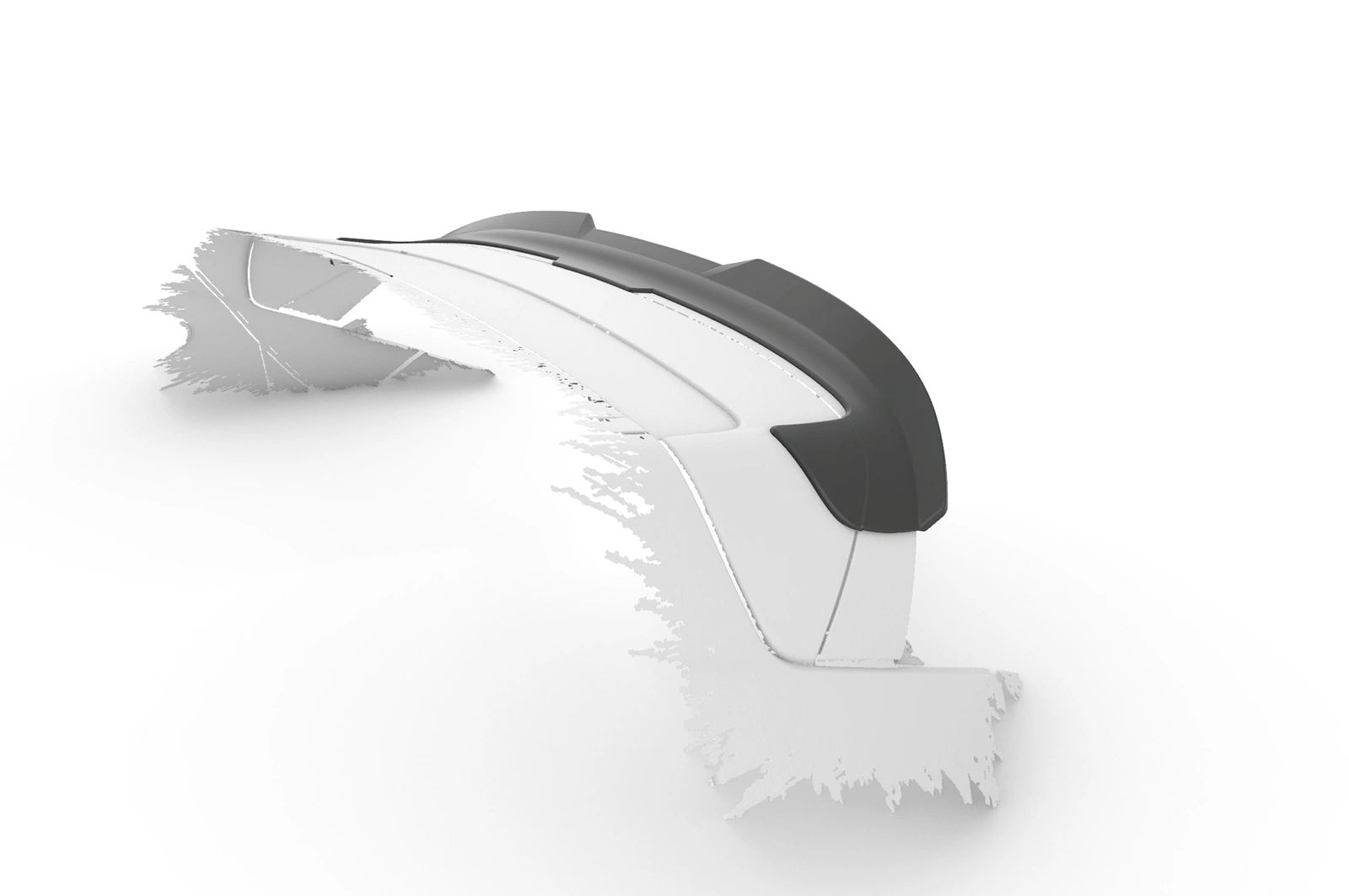 Achterspoiler Opel Astra J GTC OPC-Line glans zwart