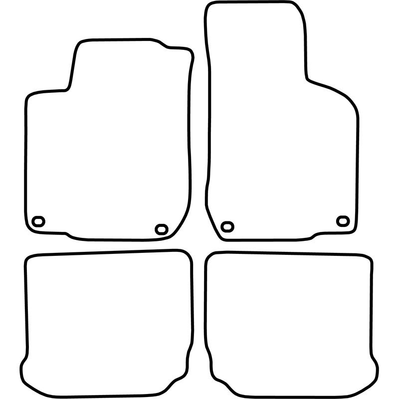 Automatten VW Golf IV 08/01-