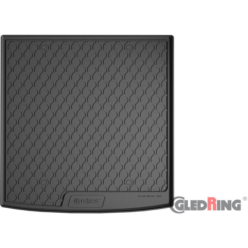 Rubbasol (Rubber) Kofferbakmat  Volkswagen Golf VIII Variant 2020- (Hoge variabele laadvloer)