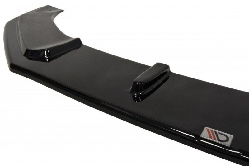 Voorspoiler V.1 Audi TT RS 8J Glanzend Zwart