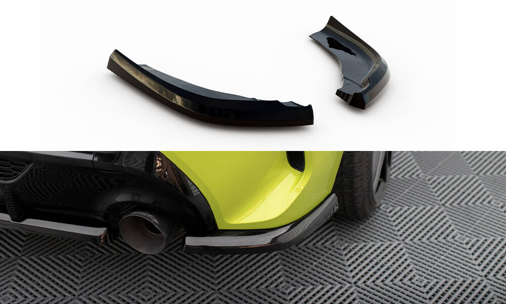 Zijdiffuser V.11 BMW 1 Serie M Pakket / M135i F40 Maxton Glans Zwart