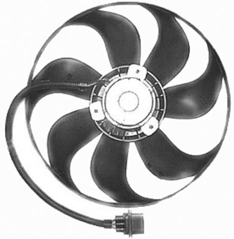 Radiator FAN AUDI/A3/IBIZA/POLO 01-05 345 mm. 1.4 FSI 16V