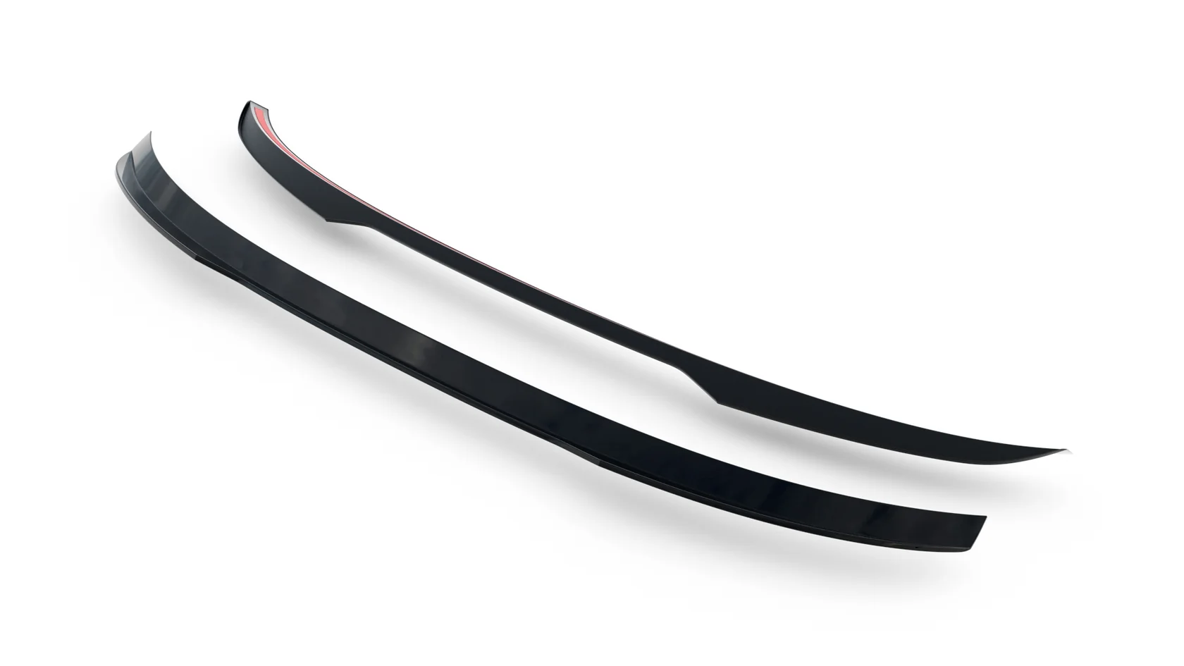 Laag Spoiler Audi Q5 S-Line Sportback / SUV Mk3 2024 - Maxton Glans Zwart