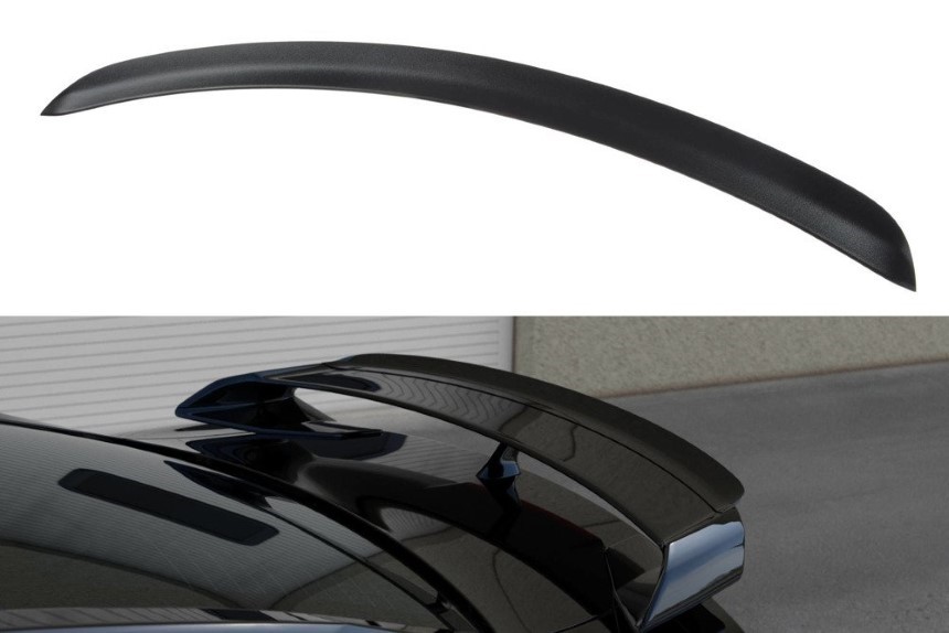 Spoiler uitbreiding Nissan GT-R Maxton Design glans zwart