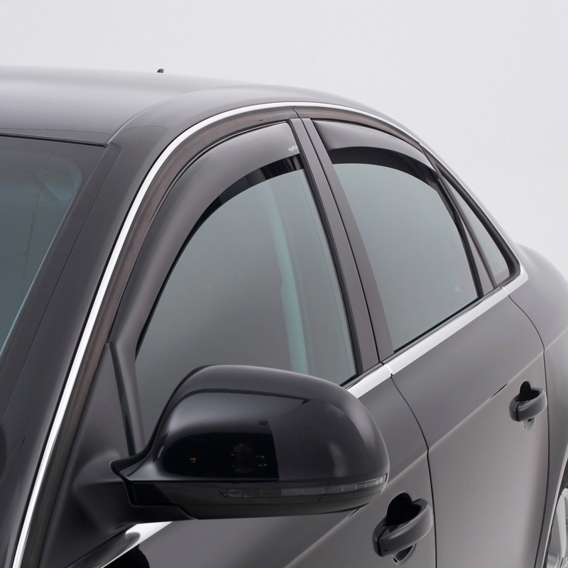 Zijwindschermen Master Dark (achter)  Mitsubishi Eclipse Cross 2017-