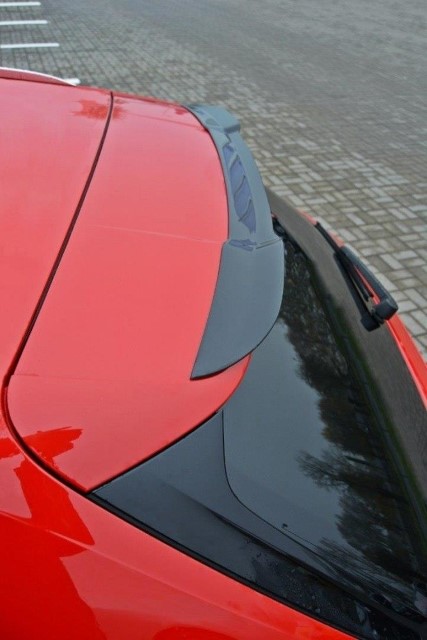 Spoilerkap Audi S4 / A4 S-Line B9 Avant Glanzend Zwart Maxton