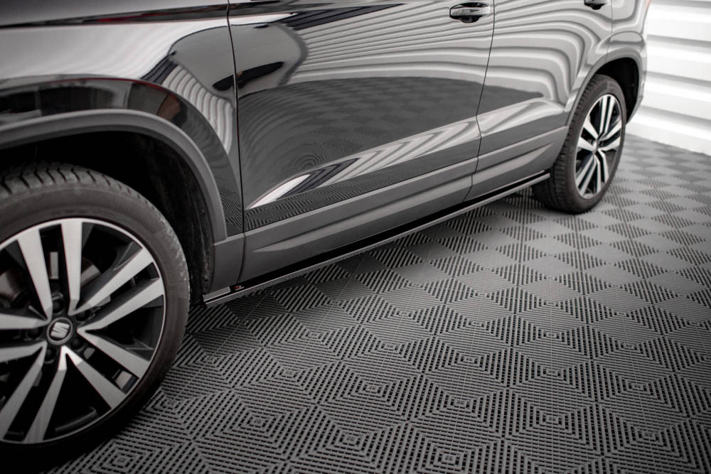 Zijskirts Seat Ateca Mk1 Maxton Glans Zwart
