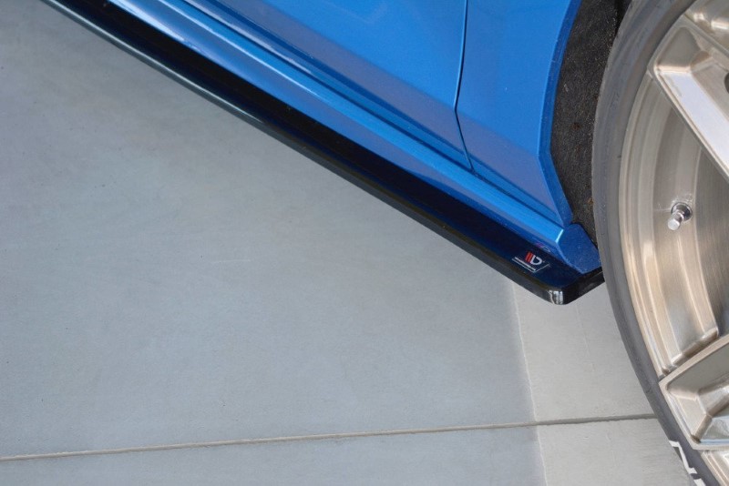 Zijskirts Diffusers Ford Focus ST / ST-Line Mk4 Glanzend Zwart