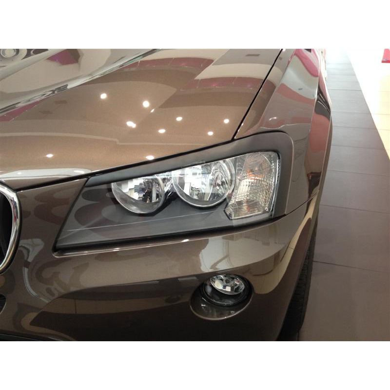 Koplampspoilers BMW X3 F25 2010- (ABS)