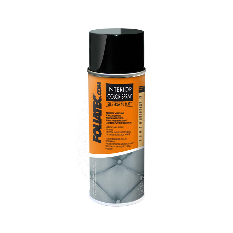 Foliatec Interior Color Spray - Zilvergrijs mat 1x400ml
