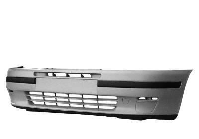 voorbumper, zwart Fiat Punto, 1993-1999