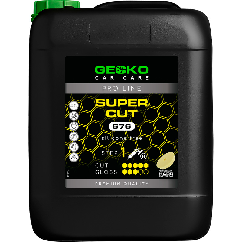 Gecko Pro Super Cut 676 Stap 1 – 5 liter (siliconenvrij)