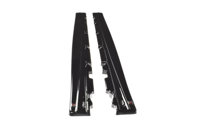 Zijskirts Diffusers Ford Focus ST / ST-Line Mk4 Glanzend Zwart