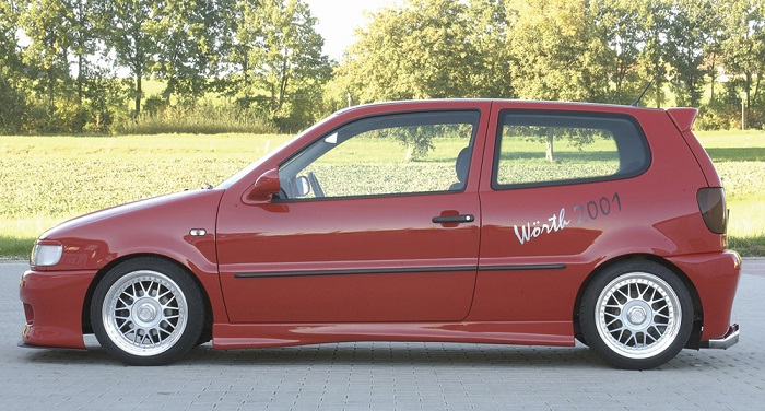 Zijskirts VW Polo 6N 2 Deurs Rieger