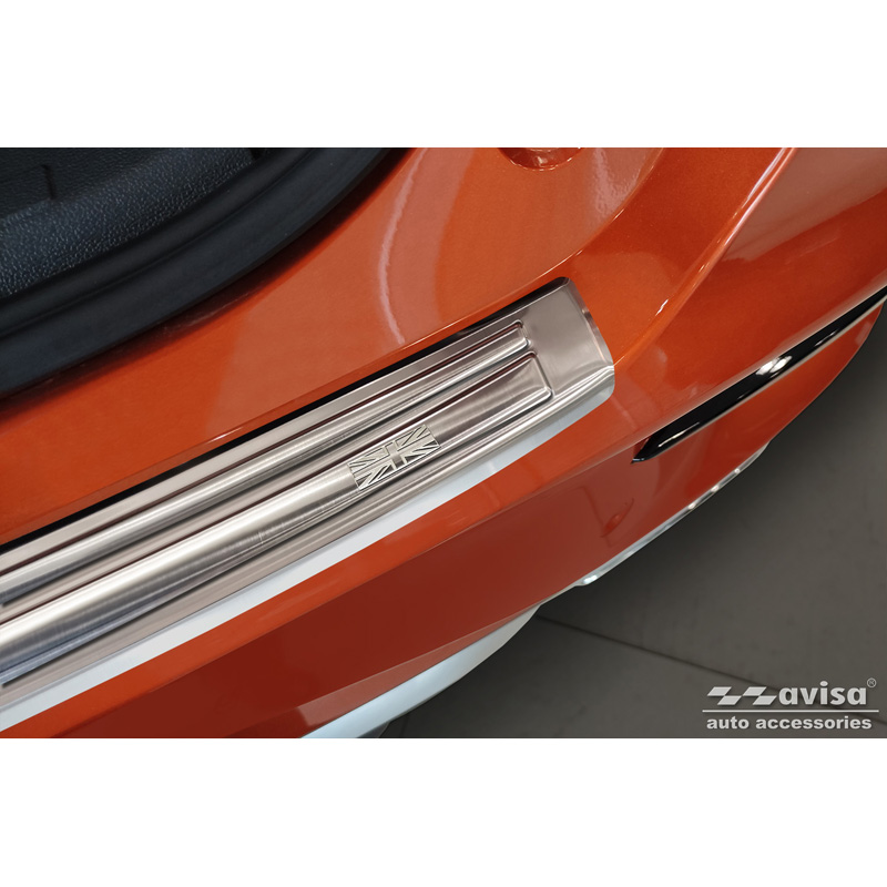 RVS Achterbumperprotector  MG ZS FL 2019-2024 'British Flag'