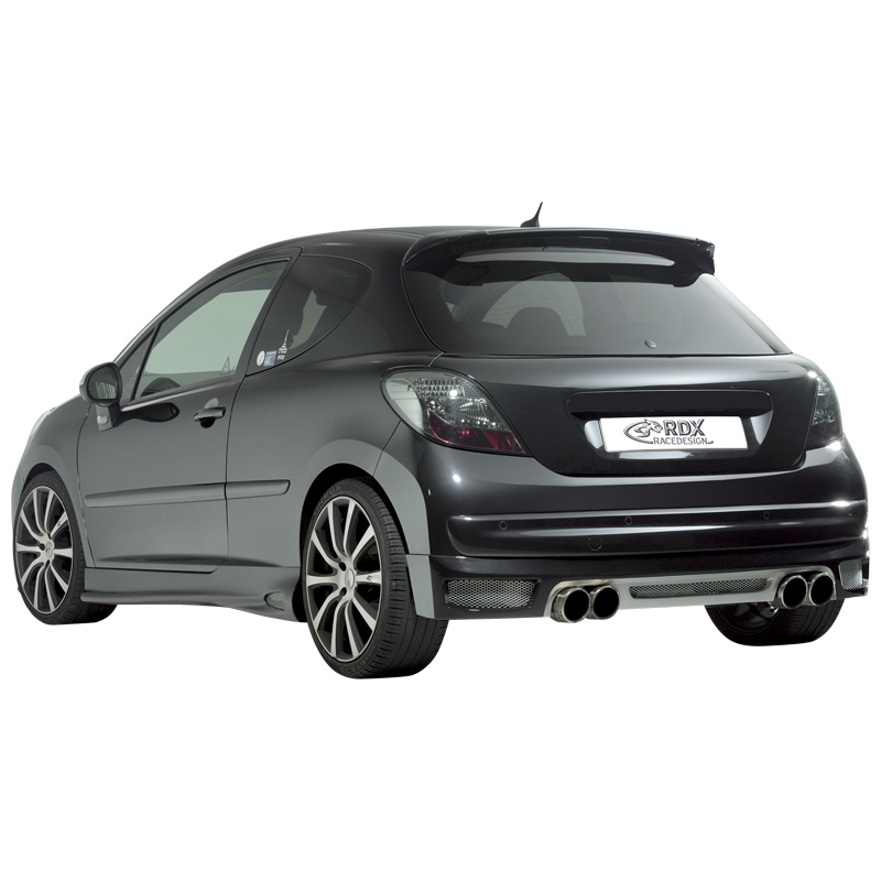 Achterskirt RDX Peugeot 207 2006-