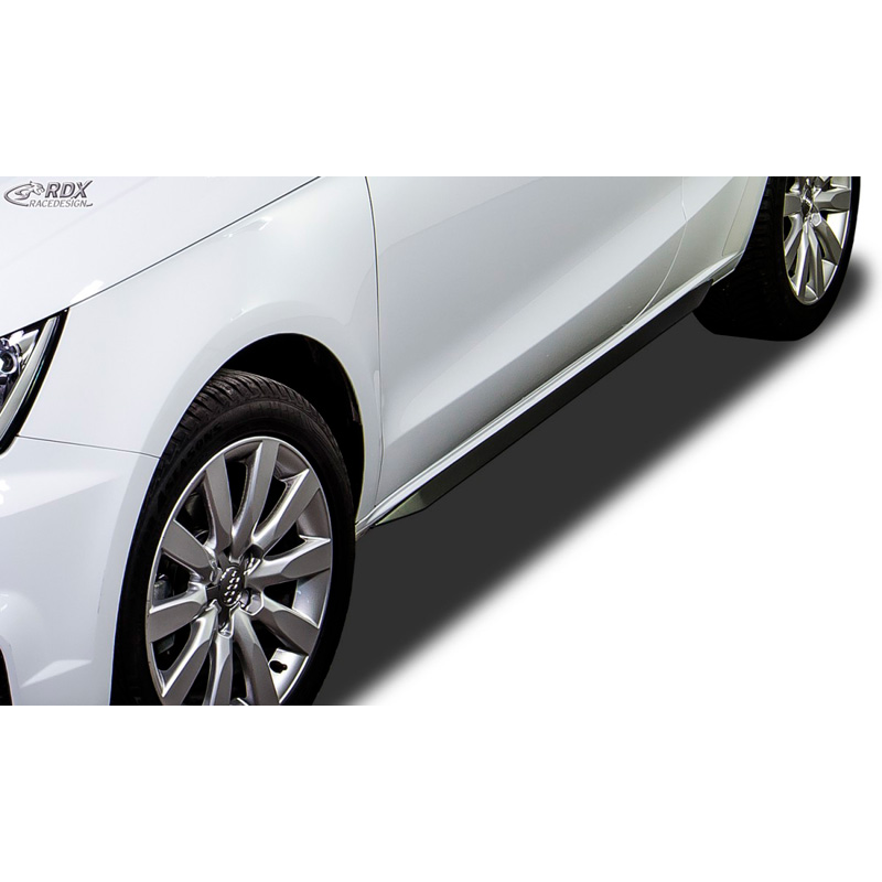 Sideskirts 'Slim'  Audi A1 8X 3/5-deurs (ABS zwart glanzend)