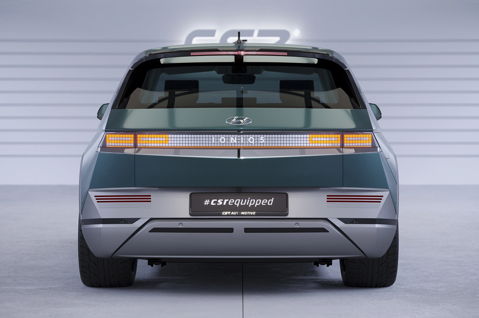 Achterspoiler Hyundai Ioniq 5 glans zwart 2021–