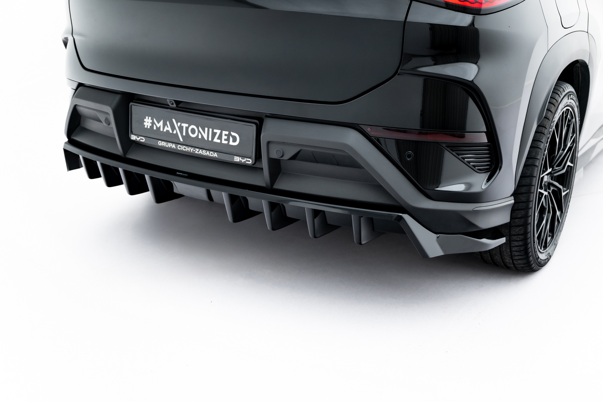 Rear Splitter (with Vertical Bars) BYD Sealion 7 Mk1 – Maxton Design