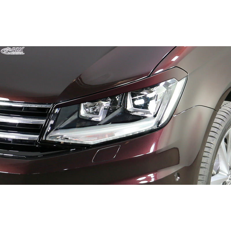 Koplampspoilers  Volkswagen Caddy IV 2015-2020 (ABS)