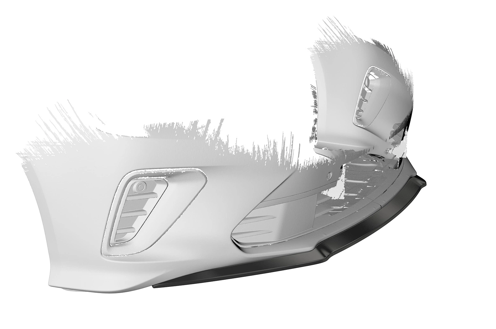 Voorspoiler Opel Insignia B GSi Glans Zwart (02/2020-) van CSR Automotive