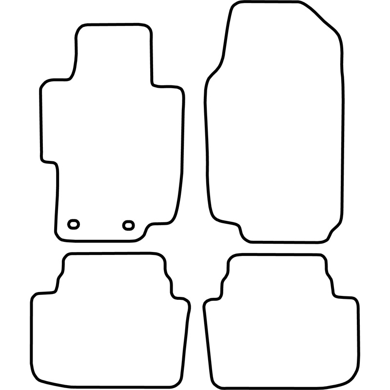 Automatten Honda Accord 03-