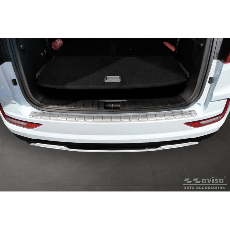 RVS Achterbumperprotector  Ssangyong Rexton (YK) Facelift 2021- 'Ribs'